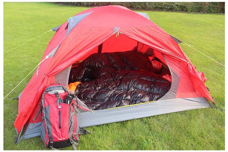 Aotu 1-2Person кемпинговая палатка для анти-дождя профессиональное туристическое снаряжение AT6512 Открытый алюминиевый полюс Водонепроницаемый 4 сезона палатка