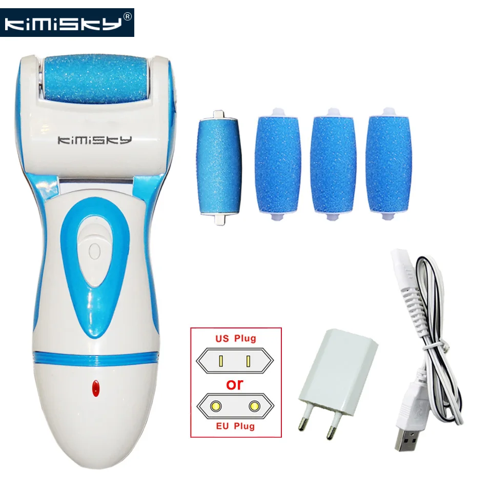 KIMISKY RECHARGEABLE Electric Foot Care Tool Pedicure Tools Foot File