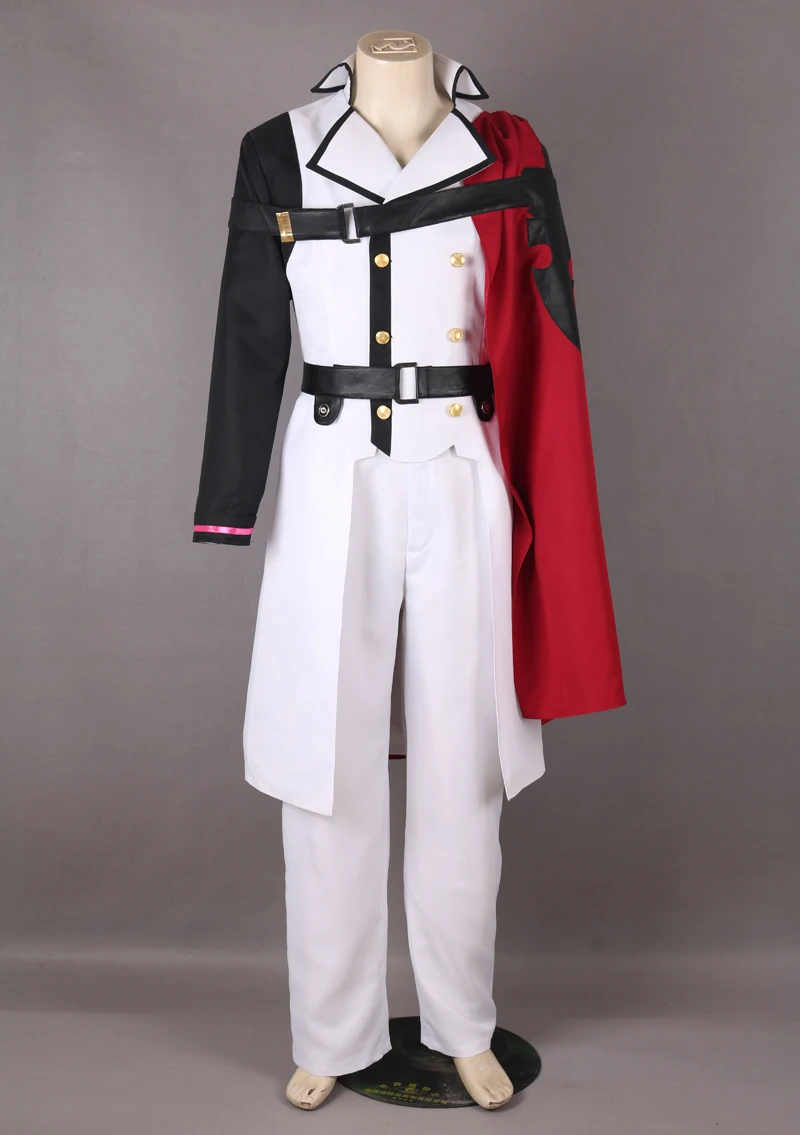 Высокое качество унисекс Япония Аниме Cos последний Серафим короли Eusford косплей костюм наборы