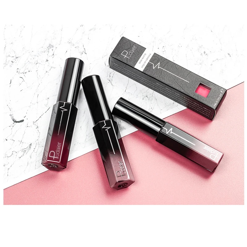 Жидкая помада горячие сексуальные цвета краска для губ матовая губная