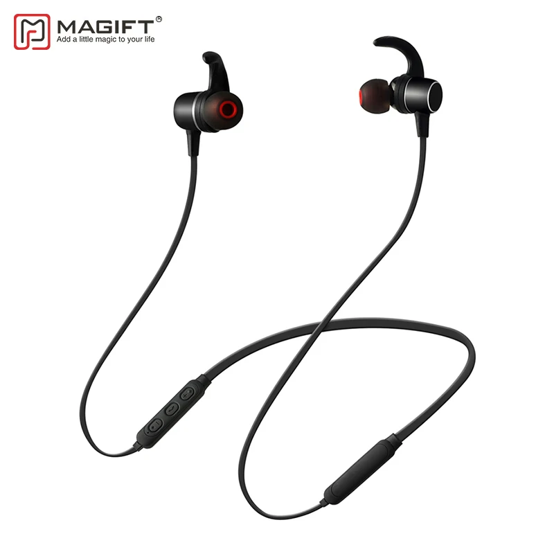 Magift13 Спорт Bluetooth наушники магнитных шейным Беспроводной стерео гарнитуры CVC 6 0