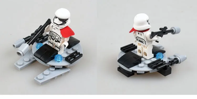 8 шт. Звездные войны R2D2 BB8 Kylo Ren Storm Troopers Империал SHORETROOPER световой меч фигурку Minifig