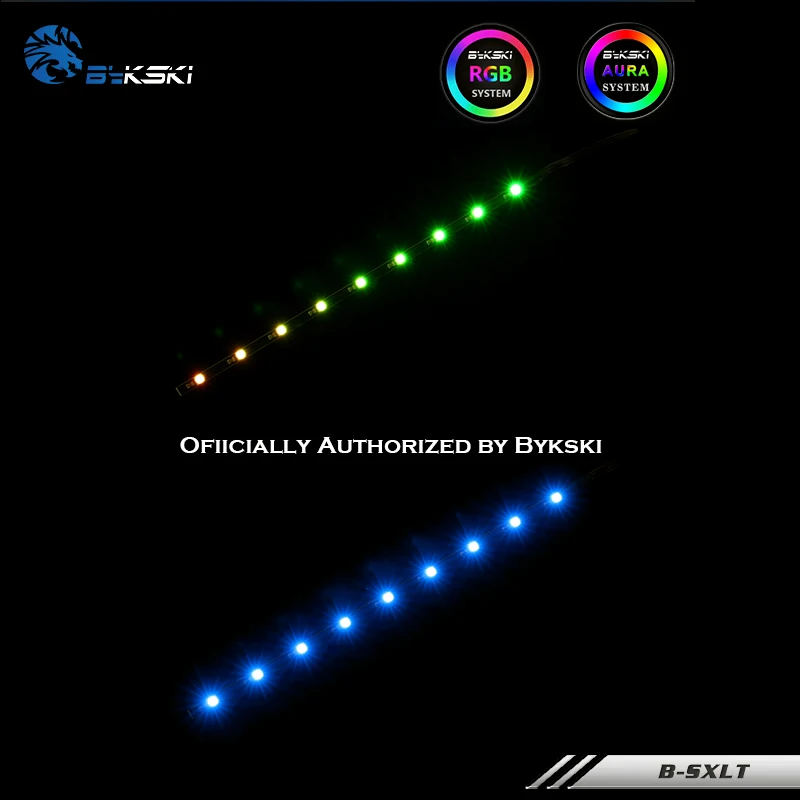 Bykski B-SXLT-RBW/ B-SXLT-RGB светодиодный светильник с шариками для ПК чехол 120/180 водяного