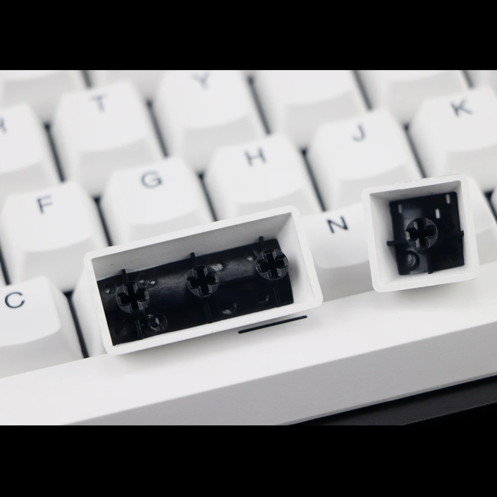 Двойная съемка PBT keycap 108 ключ ANSI раскладка OEM профиль черный шрифт колпачки для механической игровой клавиатуры MX переключатели