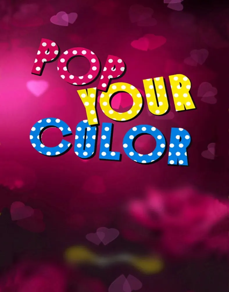 

5x7ft Heart Pop Your Color Photography Backdrops Photo Props Studio Background