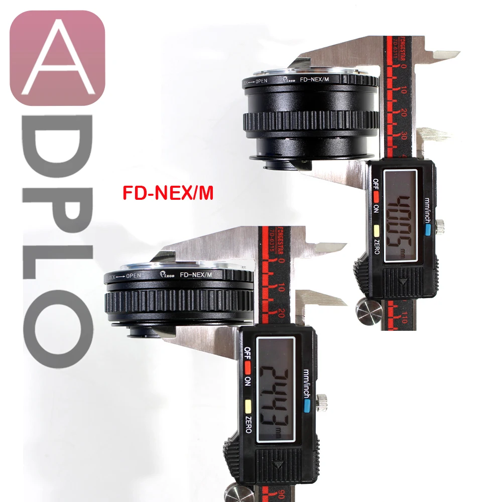 Адаптер для объектива Pixco регулируемый макро бесконечный адаптер Canon FD Sony E Mount NEX