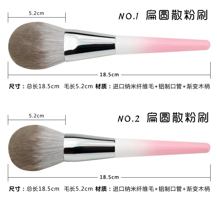 Conjunto de Escova de Maquiagem Sombra de Olho Macio de Secagem Ferramentas de Beleza Moda Fundação Blush Escova Super Rápida Cerdas Profissional 13 Pçs 2 High Quality Beleza e saúde