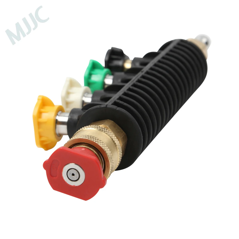 Spray de Água Arruelas de Pressão Varinha de Água para 1 Mjjc Marca Lança Bico 4 Conexão Rápida Alta Qualidade Automóveis Acessório - 11 Cheap Pistola de água e lança-espuma de neve