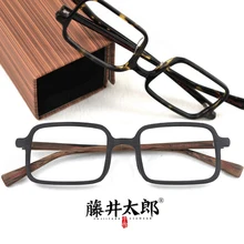 TARO FUJII оправа для очков, очки для мужчин и женщин, винтажные ацетатные компьютерные оптические прозрачные линзы, оправа для очков для мужчин FT5219