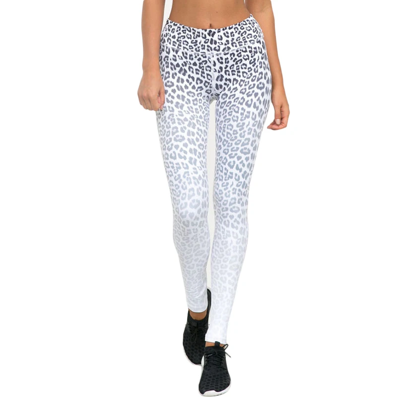 leopard workout pants