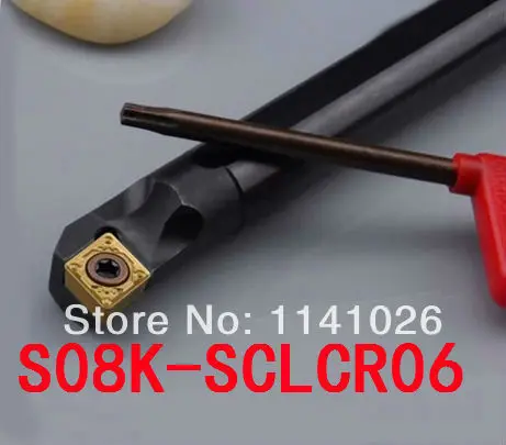 

S08K-SCLCR06 8MM Internal Turning Tool Factory outlets , the lather,boring bar,Cnc, Machine (China (Mainland))