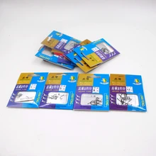 Hot sell new 10pcs cheap 12 kinds of size High-carbon steel sharp Overturned hook Lure Fishing Bait Barb Tackle for fishing tool