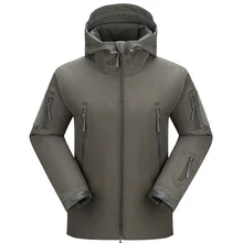 Походные тактические уличные Мягкие флисовые куртки в виде ракушки мужские армейские теплые куртки водонепроницаемые лыжные флисовые теплые пальто