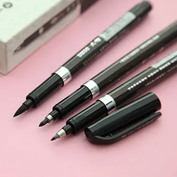 

3pcs Chinese Japanese Calligraphy Brush Pen Creative Stationery School Supplies (SML)