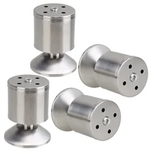 New Style 4Pcs 80MM Metal Feet Furniture Wardrobe Table Cabinet Sofa Corner Legs Drop AA