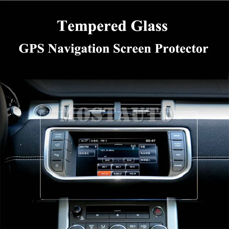 

8.0" GPS Navigation Screen Protector For Land Rover Range Rover Evoque 2012-2016 1pcs