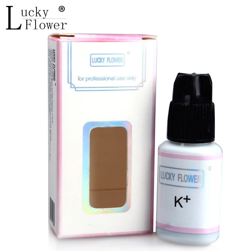 10ml Low Odor Slight Irritation Eyelash Glue Quick Drying Strong False