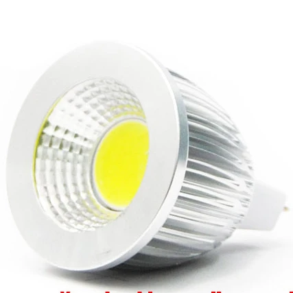 Высокая мощность MR16 12 В 6 Вт 9 Вт 12 Вт dimmable удара прожектор лампа Теплый Холодный белый