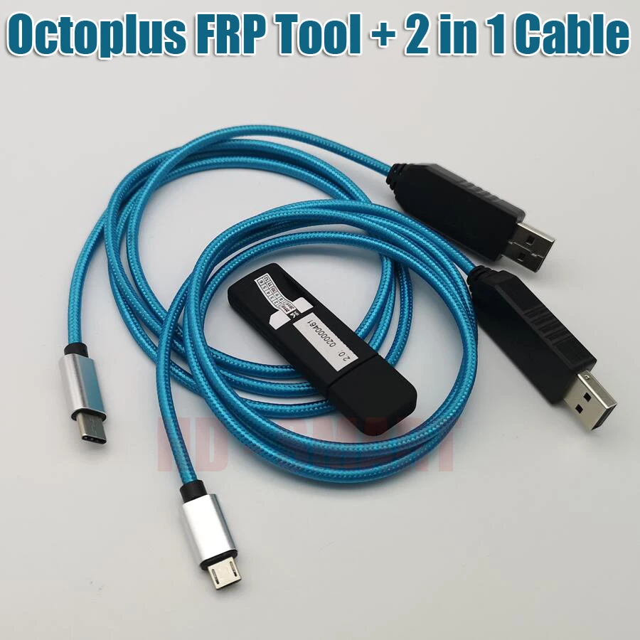 Последняя версия OCTOPLUS FRP инструмент ключ octoplus frp ключ+ 2 в 1 кабель