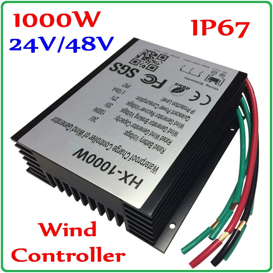 48v 24v Wind Turbine Generator Charge Controller 1000w Wind Generator