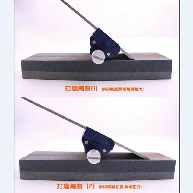 Angle Adjustable Freely Knife Chisel Blade Edge Sharpener Holder For
