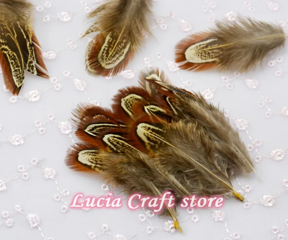 Lucia crafts, 12 шт, 4-7 см, многоцветные, сделай сам, для свадебной вечеринки, декоративные перья фазана, перья, натуральные перья для домашнего декора, H0512