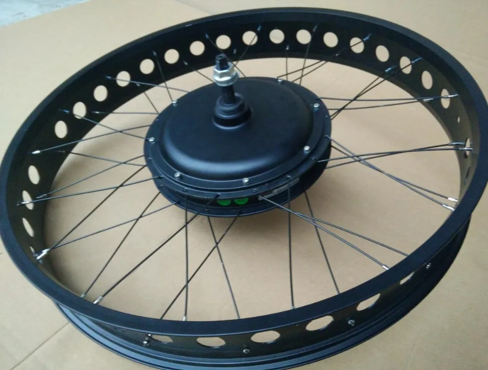 Discount Kalosse Electric Snow/fat bike wheels 48V 1000W MTB motors 190mm beach bicycle Electric wheels 26*4.0inch tires 2 Discount Kalosse Electric Snow/fat bike wheels 48V 1000W MTB motors 190mm beach bicycle Electric wheels 26*4.0inch tires 2