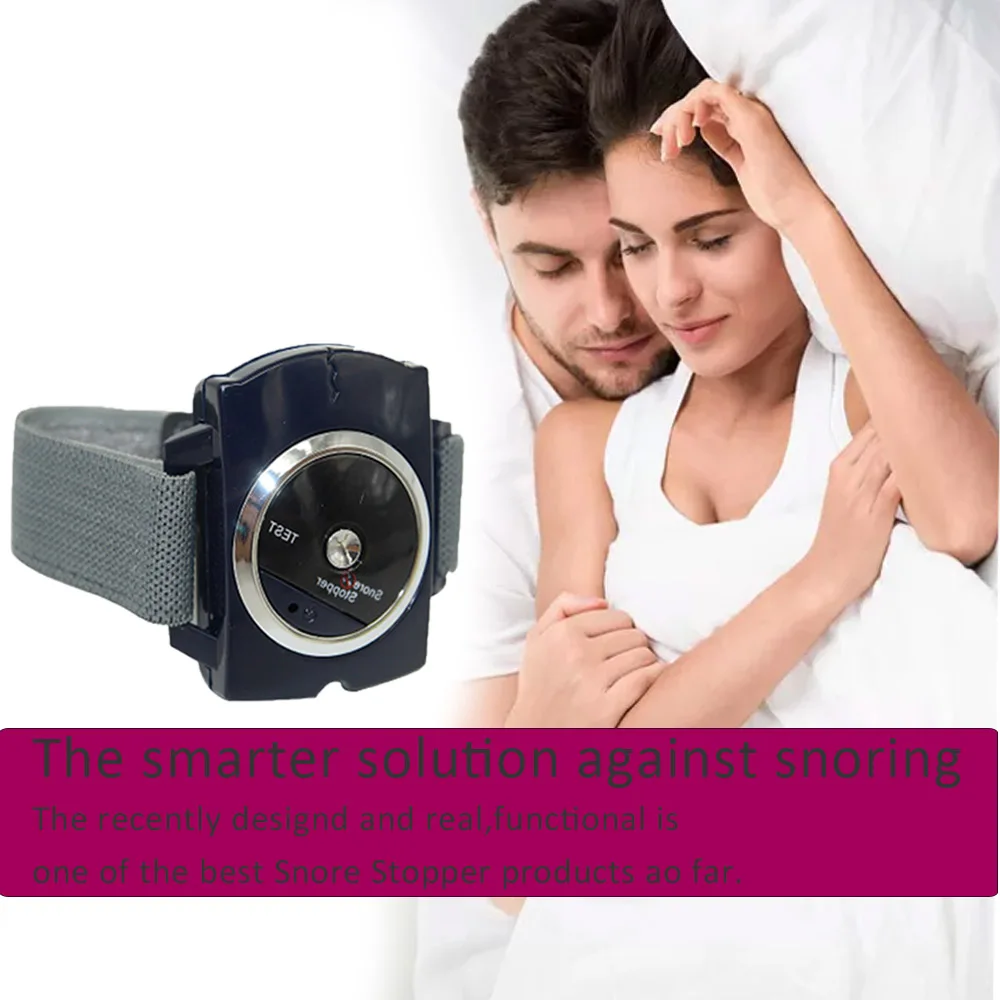Часы против храпа высокого качества устройство против храпа помощь для сна для мужчин и женщин стоп храп браслет ремешок для медицинских инструментов