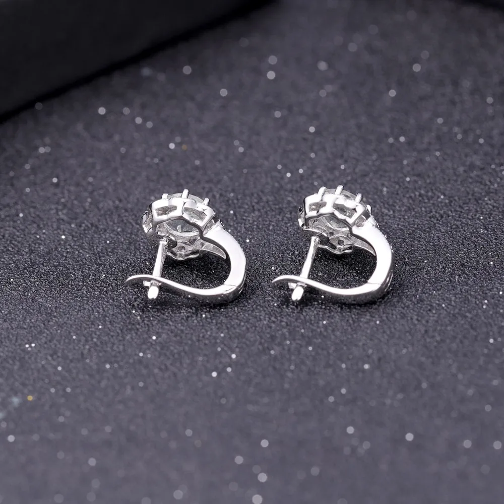 GEM'S BALLET 2.52Ct натуральное зеленое Помолвочное кольцо с аметистом, серьги из 925 пробы серебра с драгоценным камнем, серьги-гвоздики для женщин, хорошее ювелирное изделие