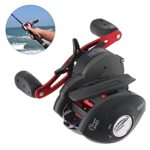 12+ 1BB высокая скорость 8,1: 1 Передаточное отношение рыболовная приманка литейная катушка Тормозная сила 8 кг/17,6 фунта с правой левой рукой опционально