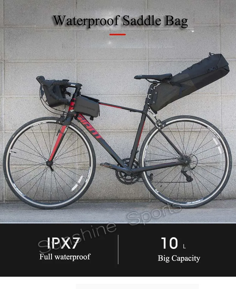 Sale Rockbros 10L/14L Road Mountain Bike Bag Waterproof Cycling Rear Seat Travel Bag Bicycle Saddle Bag Pack Pannier Bike Accessories 1 Sale Rockbros 10L/14L Road Mountain Bike Bag Waterproof Cycling Rear Seat Travel Bag Bicycle Saddle Bag Pack Pannier Bike Accessories 1
