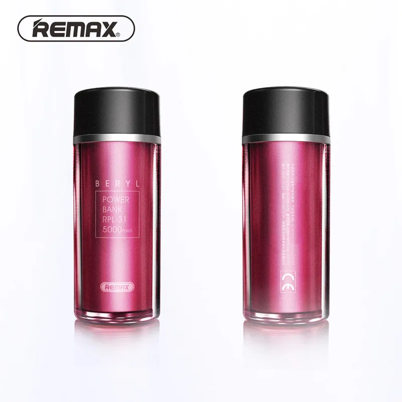 Remax, специальный внешний аккумулятор, 5000 мА/ч, портативный, зарядка через Usb, Кристальный стиль, внешний аккумулятор для Iphone 8 X, samsung, универсальный, Proverbank - Цвет: Red