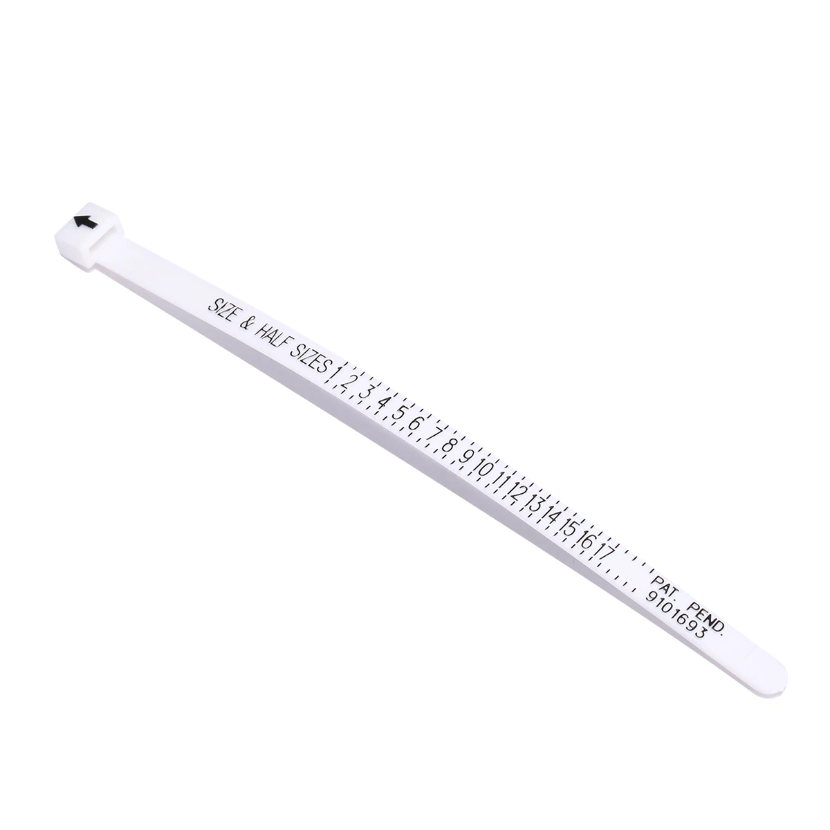 US Standard Plastic Ring Sizer Measuring Tool For Women Men Cheap Fine Jewelry Brand Finger Gauge Scale Jewellery Tool Shellhard