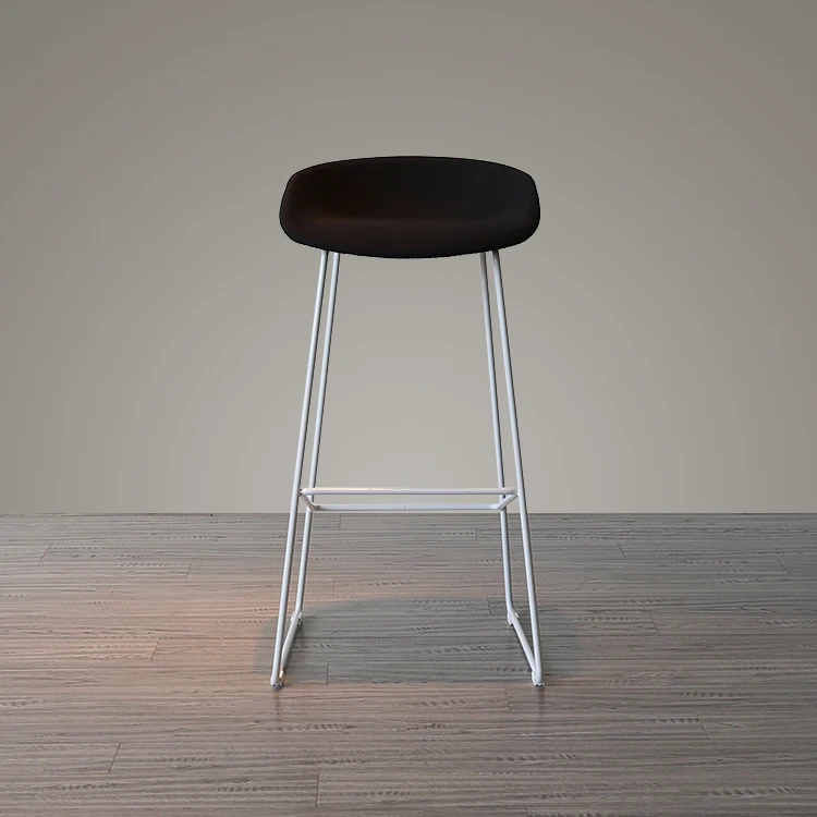 Модный дизайн, пластиковый и Металлический Стальной барный стул, барный стул, современное сидение, высота 65 см, 75 см, кухонный стул, тканевые художественные стулья для еды