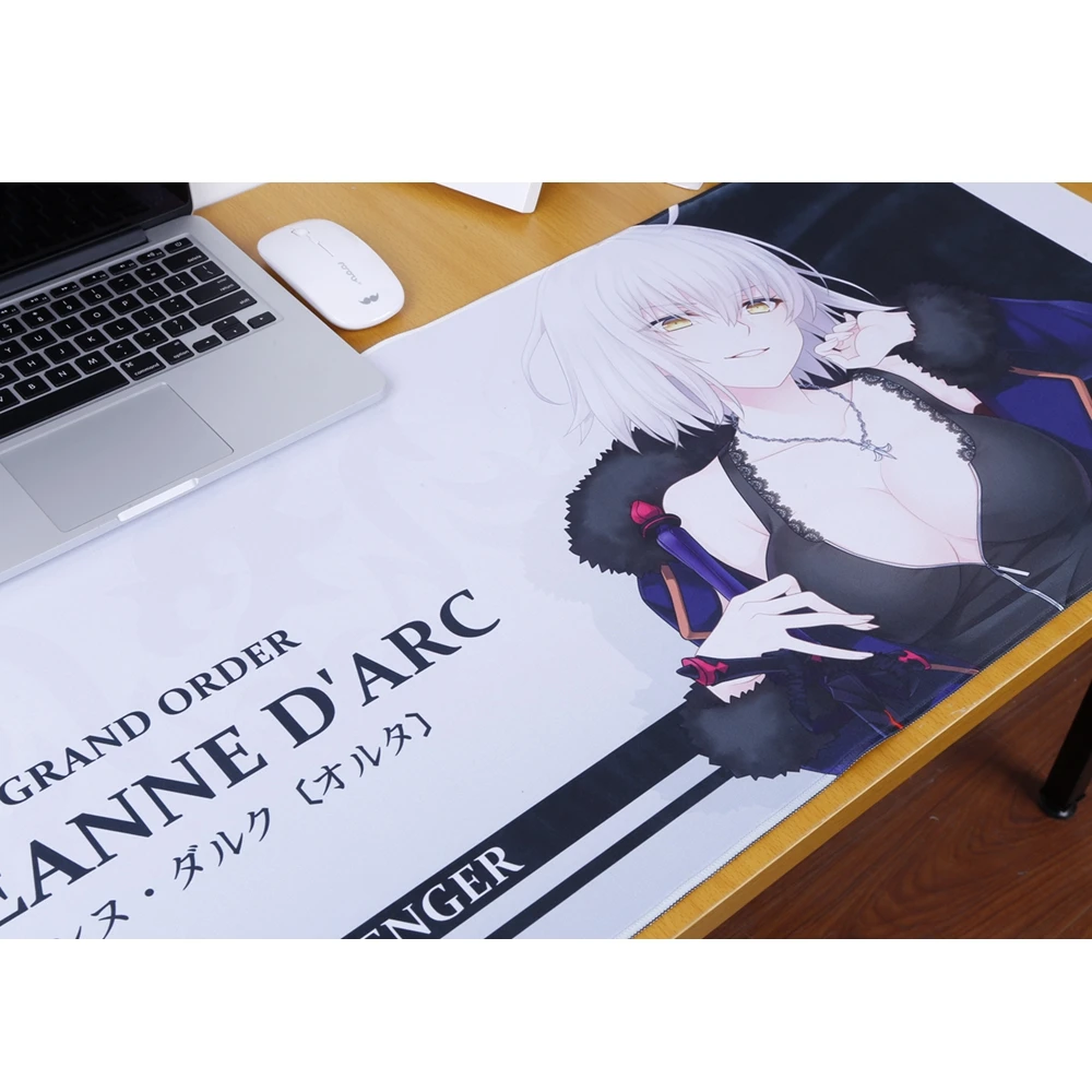 Коврик для мыши с рисунком из аниме Fate Grand Order Жанна д/дук альтер саблей Нерон
