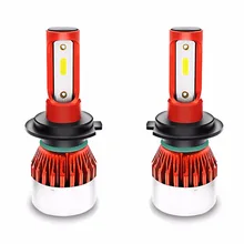 

LAIMAIK H7 LED Headlight Bulb Conversion Kit 6000K Super Mini size LED H7 Bulbs for Car 72W 12000LM LED Headlight Bulbs 2PCS