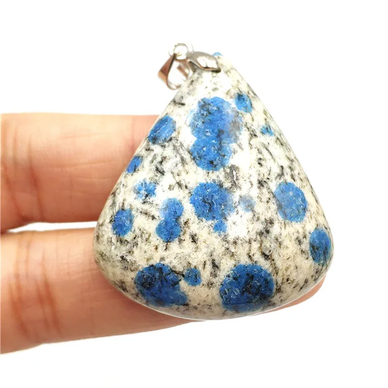 

Genuine Natural Purple Charoite Crystal Pendant For Women Party Healing 43x42x10mm Water Drop Beads Stone Necklace Pendant AAAAA