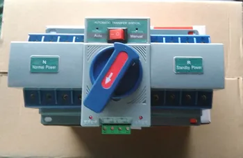

63A 4P automatic transfer switch household MCB type intelligent dual power transfer switch ATS
