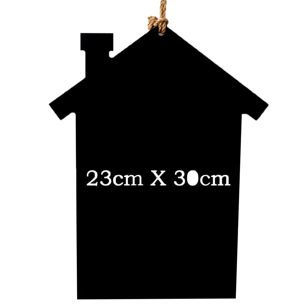 В форме домика доска для сообщений и доска объявлений деревянный дом доска для сообщений доска для дома декорированная полка