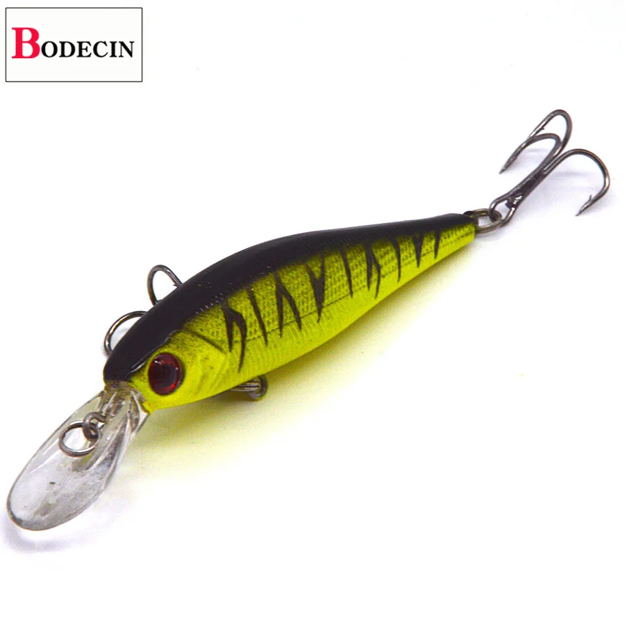 8PCS Artificial Lures For Fishing Supplies China Peche Minnow Wobbler Trolling Trolls Sea Fishing Tackle Plastics Trout Baits (8)
