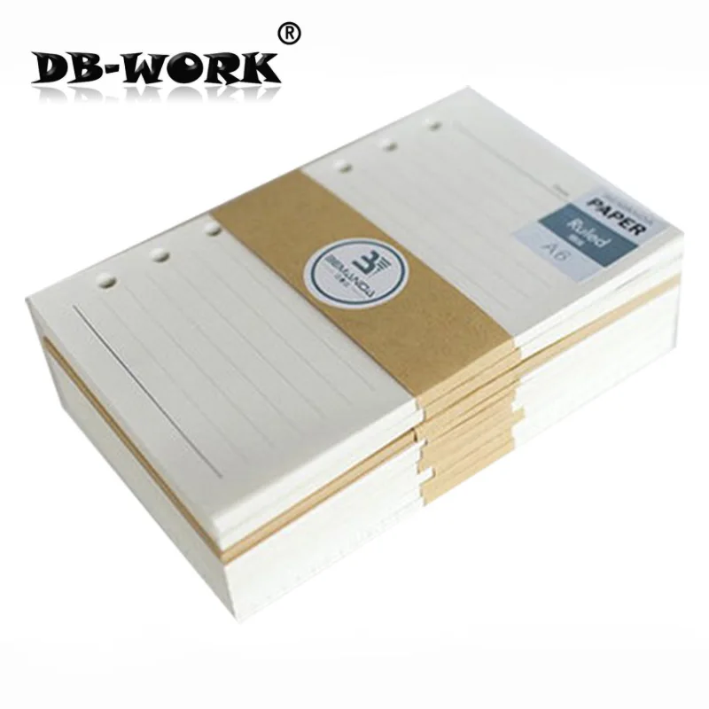 

2019 Loose-leaf paper A6 notepad for core woodfree printing paper sheet note schedule monthly plan this week Kraft paper notes