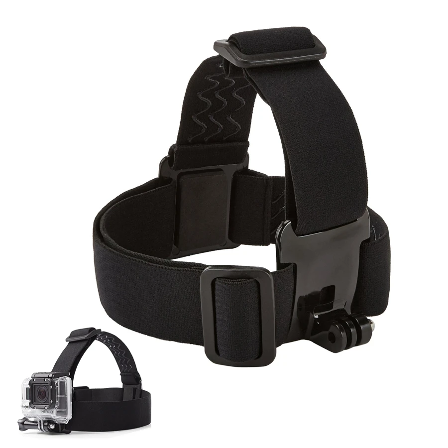 Universal Action Camera Head Strap Belt Fixed Stand Accessories For