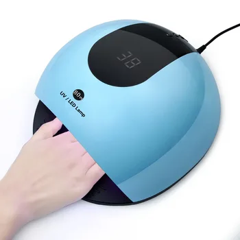 

SUNB3 80W UV LED Nail Lamp 10s/30s/60s/120s Timer Contour Curing Nail Gel Varnish Manicure Nail Dryer Dual Light Source Ice Lamp