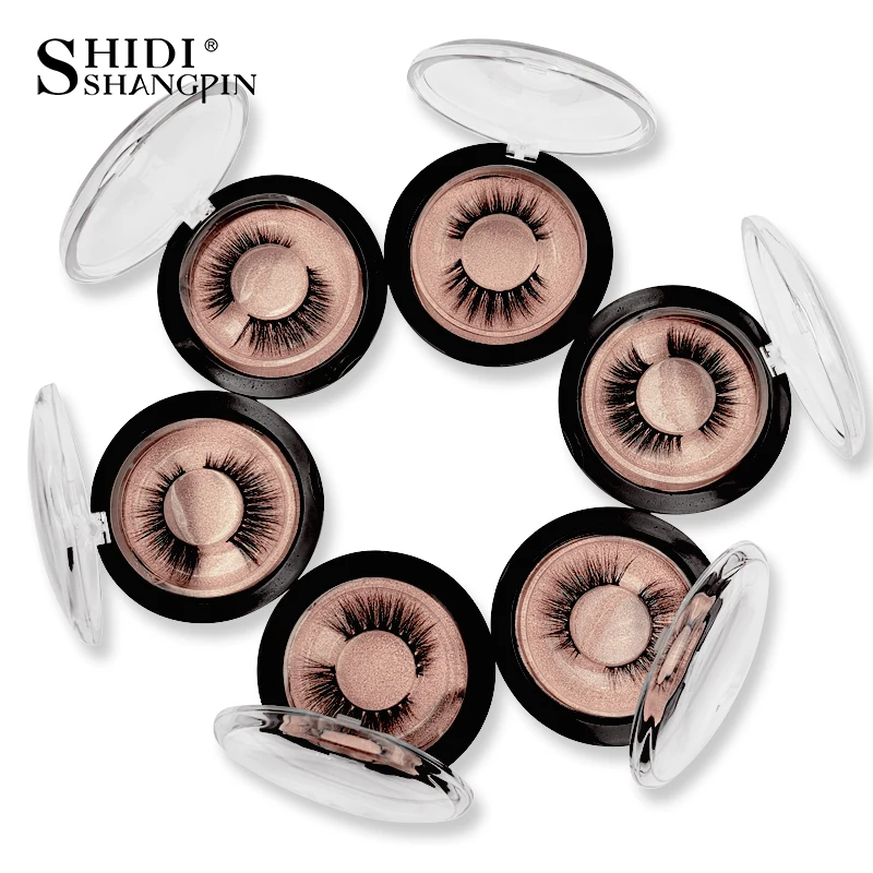 

New 1 pair mink eyelashes hand made makeup 3d mink lashes cilios mink 3d false eyelash natural lashes strip eyelashes faux cils