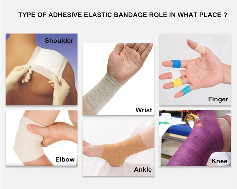 Self Adhesive Medical First Aid Elastoplast