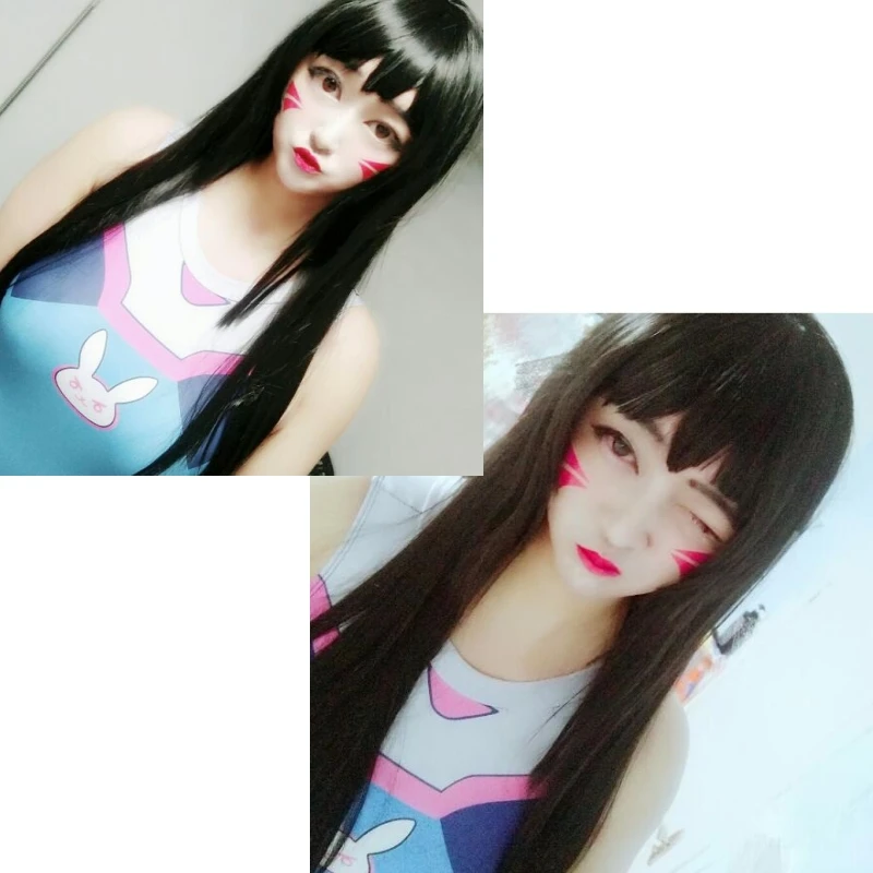 Татуировки D.va для аниме DVA костюм косплея переводные наклейки лица водостойкие
