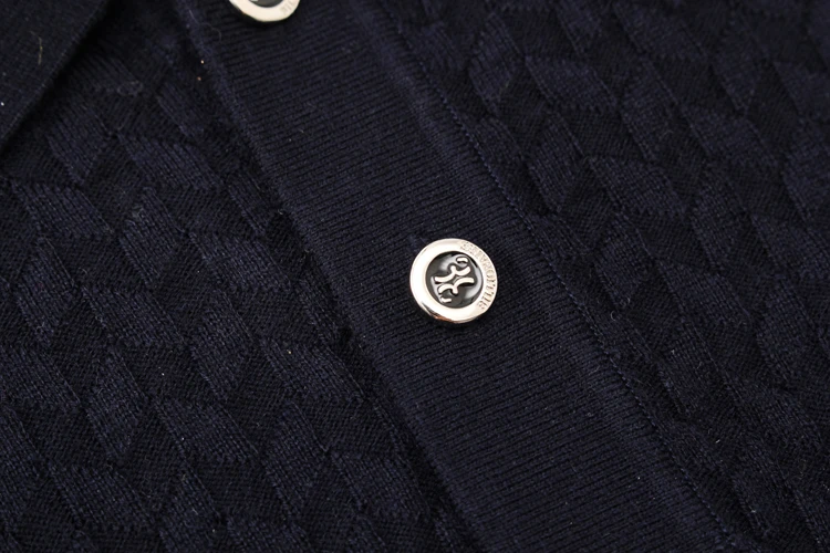 TACE & SHARK миллиардер свитер мужской 2018 Новый стиль Мода Вышивка сплошной цвет Высокое качество шерсти одежды M-5XL Бесплатная доставка