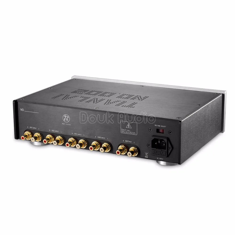 Трубчатый предусилитель Douk Audio GE5670 Hi Fi стерео аудиофил класса А односторонний