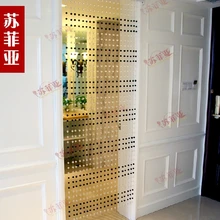 20 м/лот k9 стеклянные хрустальные бусины занавес можно настроить крыльцо перегородка дверной занавес декоративный шторы