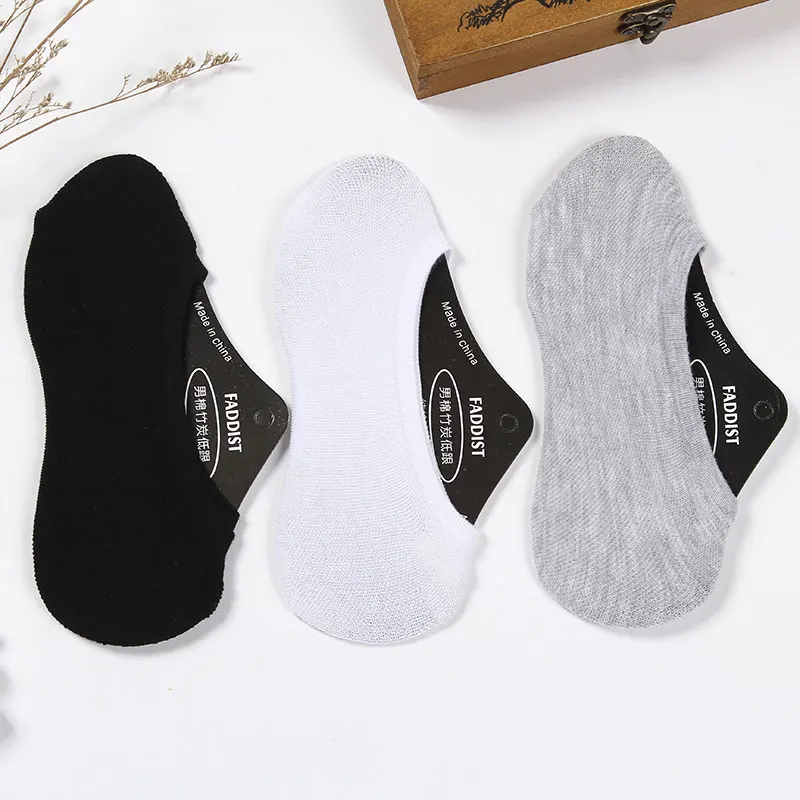 

Summer male fishnet stockings polyester cotton male sock slippers sock silica gel slip-resistant invisible sock slippers